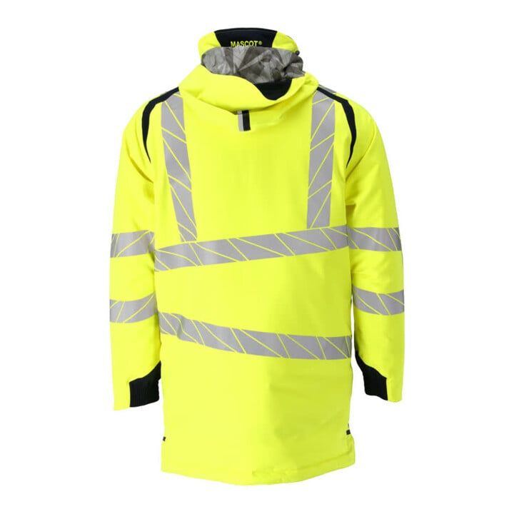 Mascot Parka CLIMASCOT®-Futter geringes Gewicht L hi-vis gelb/schwarzblau
