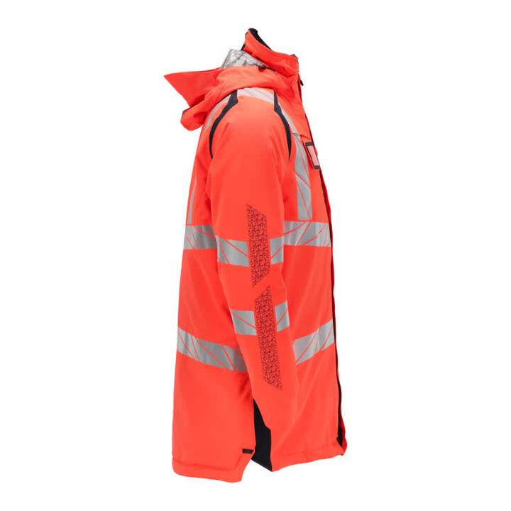 Mascot Parka CLIMASCOT® geringes Gewicht XS Hi-vis rot/schwarzblau
