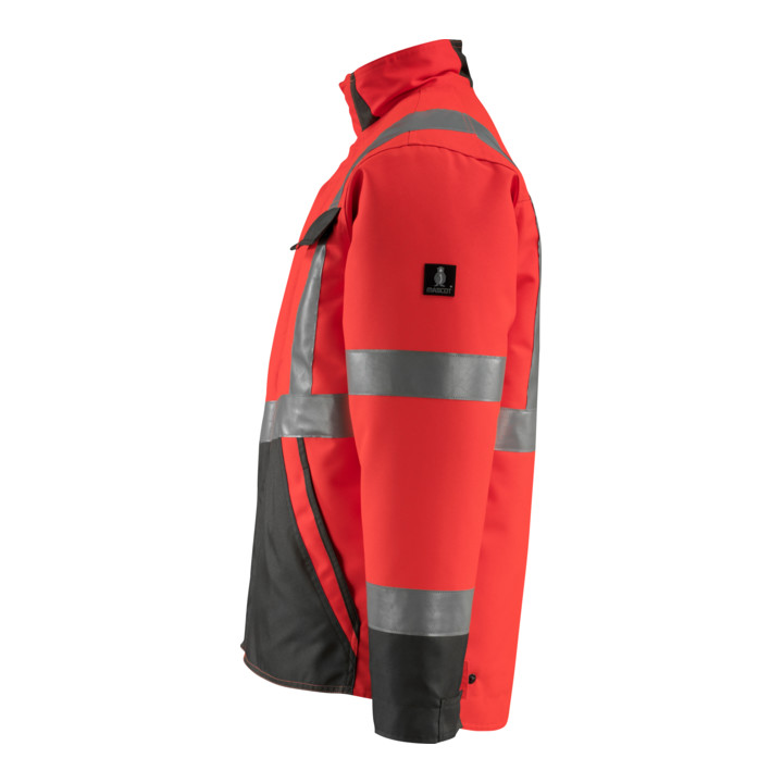 Mascot Pilotenjacke Penrith hi-vis rot/dunkelanthrazit Größe M