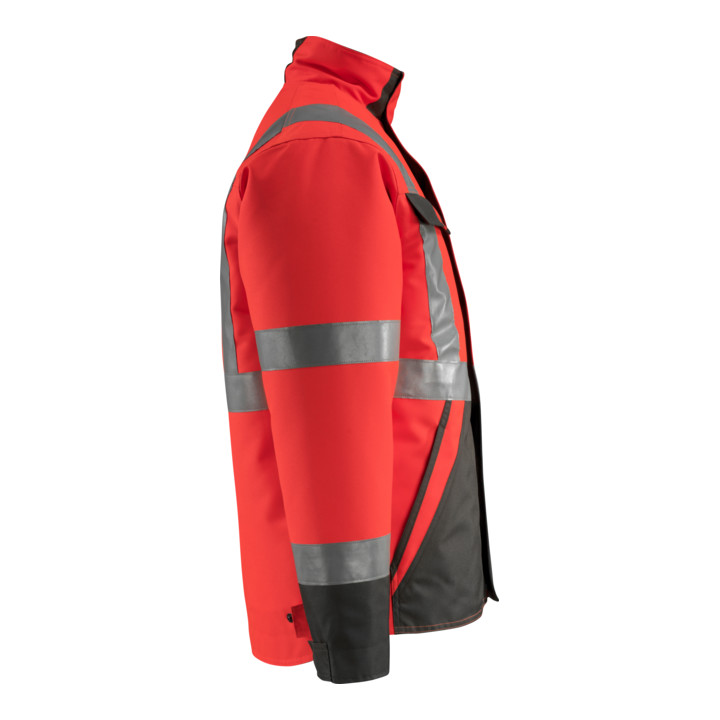 Mascot Pilotenjacke Penrith hi-vis rot/dunkelanthrazit Größe M
