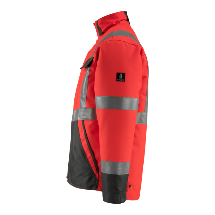 Mascot Pilotenjacke Penrith hi-vis rot/dunkelanthrazit Größe XL