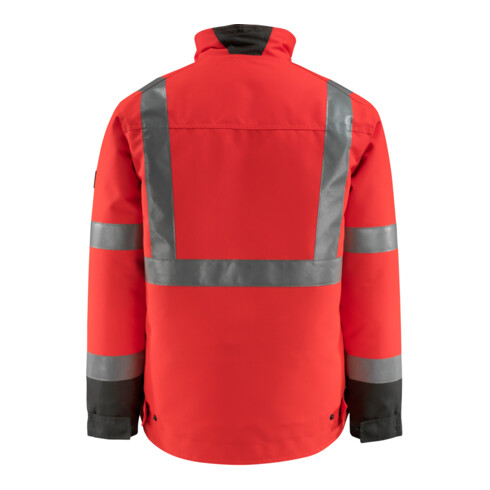 Mascot Pilotjacke Penrith hi-vis rot/dunkelanthrazit