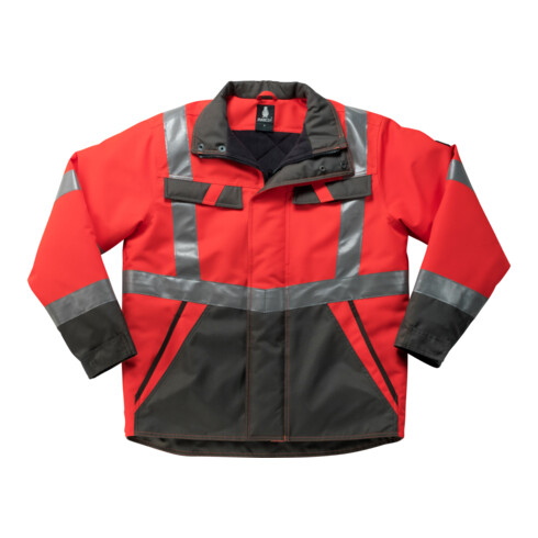 Mascot Pilotjacke Penrith hi-vis rot/dunkelanthrazit