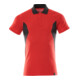 Mascot Polo-Shirt 2XL verkehrsrot schwarz moderne Passform