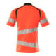 Mascot Polo-Shirt 2XLONE Hi-vis rot/schwarzblau moderne Passform