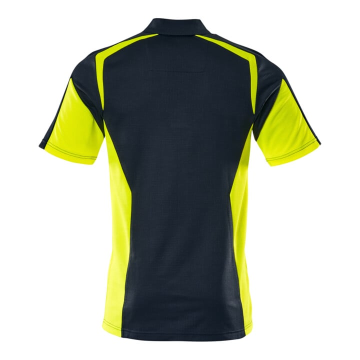 Mascot Polo-Shirt 4XL schwarzblau/hi-vis gelb moderne Passform
