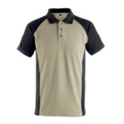 Mascot Polo-Shirt Bottrop Hellkhaki/Schwarz