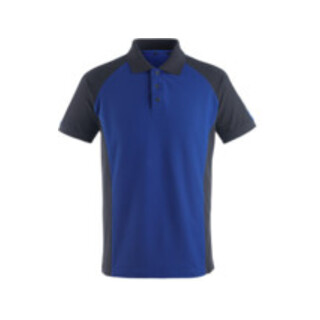 Mascot Polo-Shirt Bottrop Kornblau/Schwarzblau