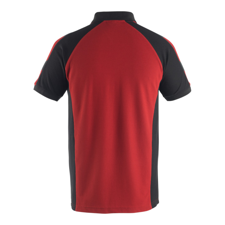 Mascot Polo-Shirt Bottrop rot/schwarz Größe 2XL