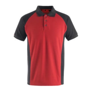 Mascot Polo-Shirt Bottrop Rot/Schwarz