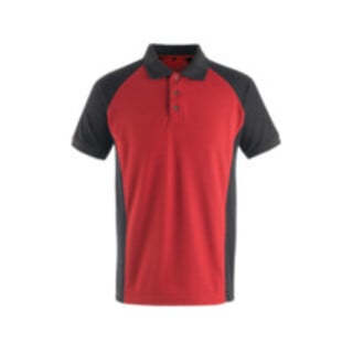 Mascot Polo-Shirt Bottrop Rot/Schwarz