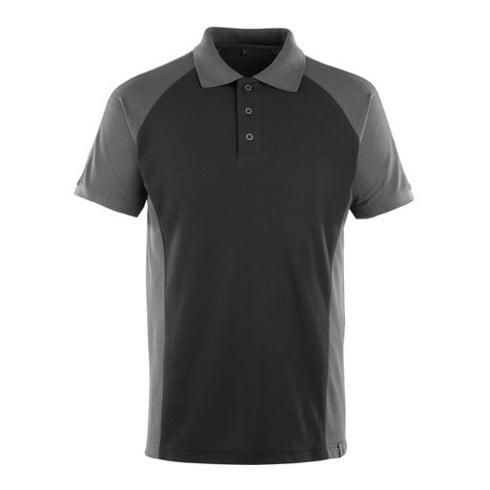 Mascot Polo-Shirt Bottrop Schwarz/Dunkelanthrazit