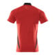 Mascot Polo-Shirt COOLMAX®PRO 5XL verkehrsrot schwarz