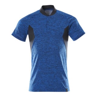Mascot Polo-Shirt COOLMAX®PRO moderne Passform Größe M azurblau/schwarzblau