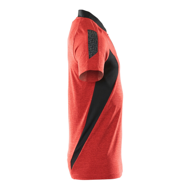 Mascot Polo-Shirt COOLMAX®PRO moderne Passform Größe XS verkehrsrot schwarz