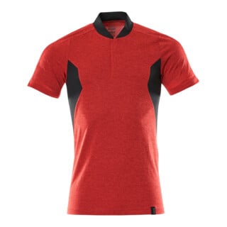 Mascot Polo-Shirt COOLMAX®PRO moderne Passform L verkehrsrot/schwarz