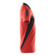 Mascot Polo-Shirt COOLMAX®PRO moderne Passform XL verkehrsrot schwarz