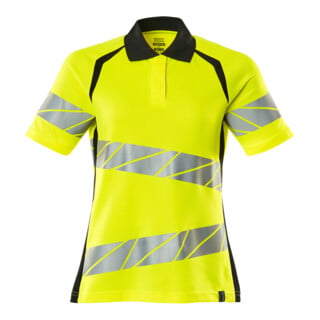 Mascot Polo-Shirt Damenpassform 4XL hi-vis gelb/schwarz