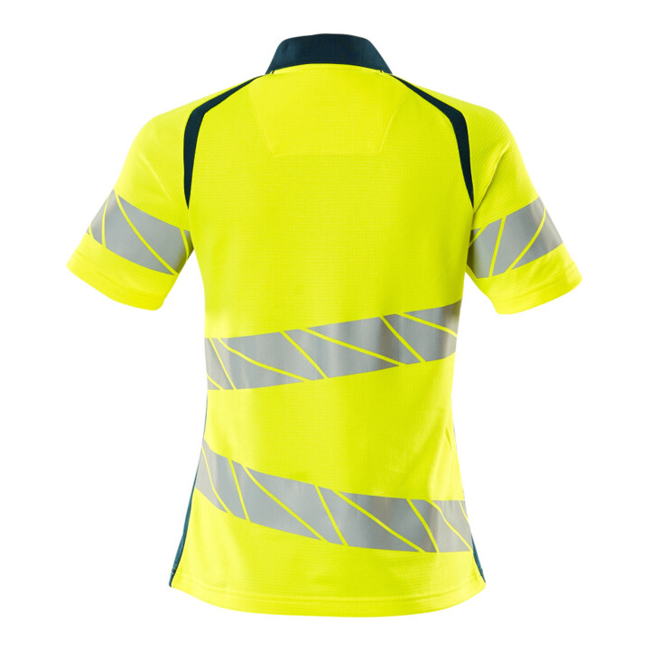 Mascot Polo-Shirt Damenpassform 5XL hi-vis gelb/dunkelpetroleum