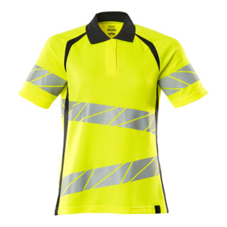 Mascot Polo-Shirt Damenpassform 5XL hi-vis gelb/schwarzblau