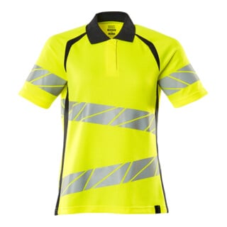 Mascot Polo-Shirt Damenpassform XL hi-vis gelb/schwarzblau