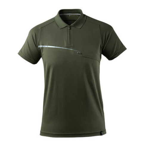 Mascot Polo-Shirt, feuchtigkeitstransportierend Polo-shirt moosgrün