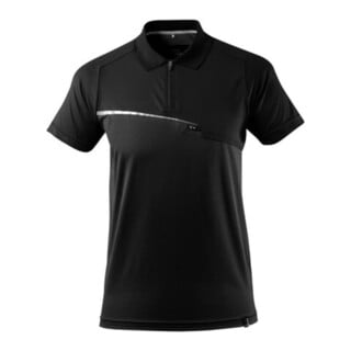 Mascot Polo-Shirt, feuchtigkeitstransportierend Polo-shirt schwarz