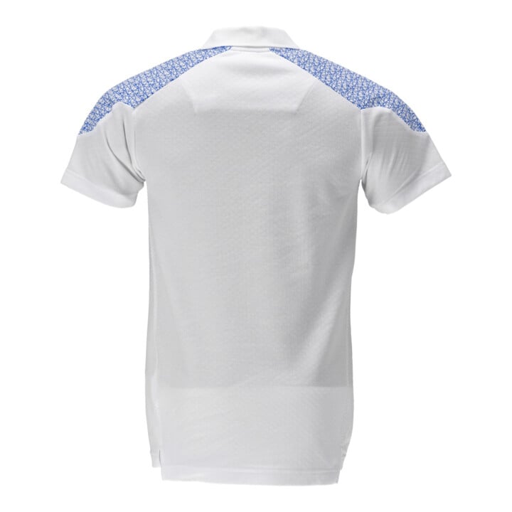 Mascot Polo-Shirt Kurzarm 2XL weiss/azurblau
