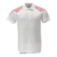 Mascot Polo-Shirt Kurzarm Größe S weiss/verkehrsrot