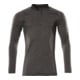 Mascot Polo-Shirt Langarm 4XL dunkelanthrazit/schwarz COOLMAX® PRO
