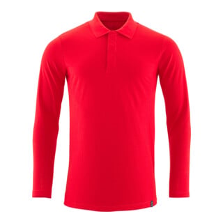 Mascot Polo-Shirt Langarm ProWash® Größe M verkehrsrot