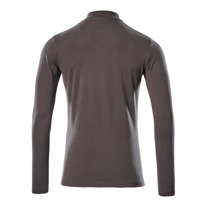 Mascot Polo-Shirt Langarm ProWash® Größe S dunkelanthrazit