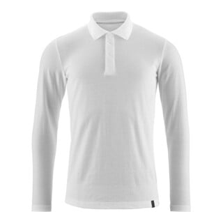 Mascot Polo-Shirt Langarm ProWash® Größe S weiss