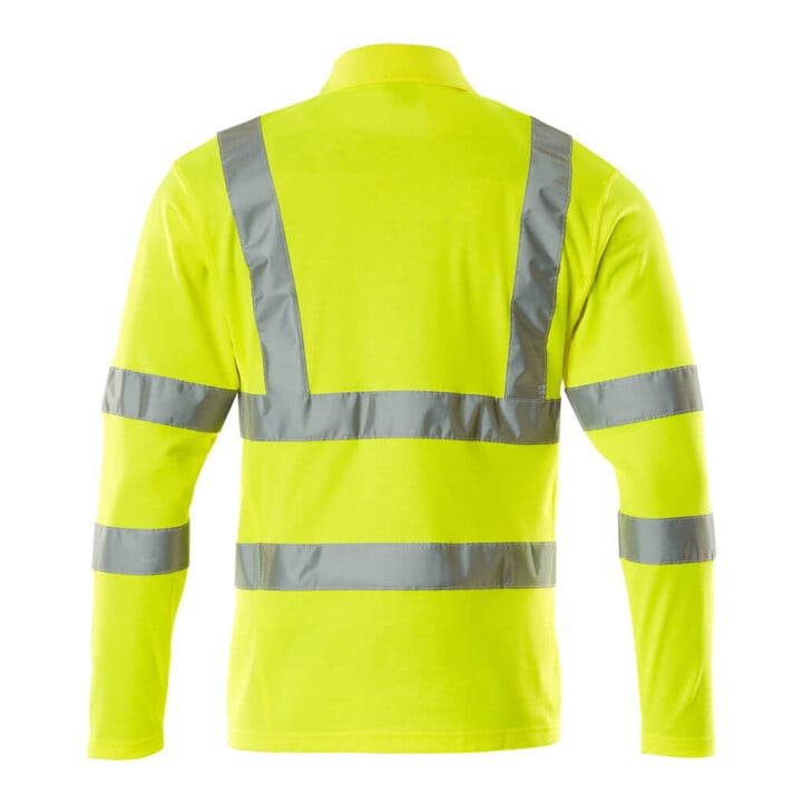 Mascot Polo-Shirt lange Ärmel 2XL hi-vis gelb
