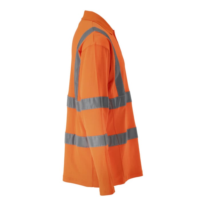 Mascot Polo-Shirt lange Ärmel 2XL hi-vis orange