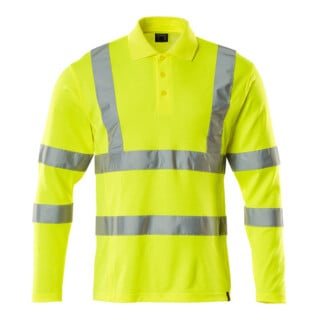 Mascot Polo-Shirt lange Ärmel 3XL hi-vis gelb