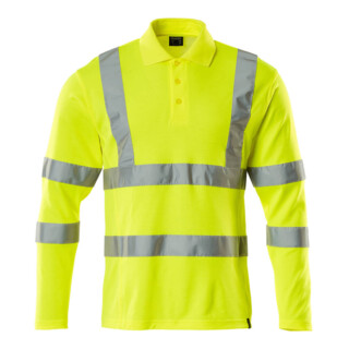 Mascot Polo-Shirt lange Ärmel Größe S hi-vis gelb