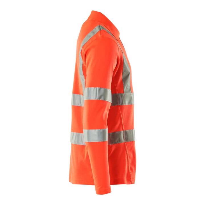 Mascot Polo-Shirt lange Ärmel Größe XL hi-vis rot