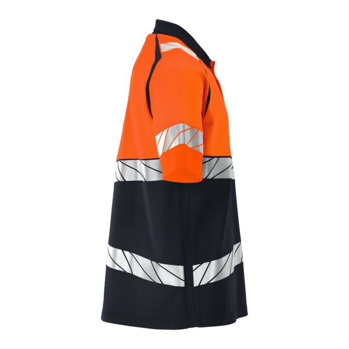 Mascot Polo-Shirt moderne Passform S schwarzblau/hi-vis orange