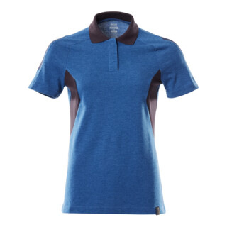 Mascot Polo-Shirt ONE Damen Größe S azurblau schwarzblau