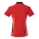 Mascot Polo-Shirt ONE Damen M verkehrsrot schwarz