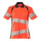 Mascot Polo-Shirt ONE Damenpassform Hi-vis rot/schwarzblau Größe S