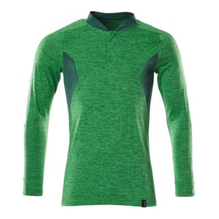 Mascot Polo-Shirt ONE Langarm grasgrün/grün