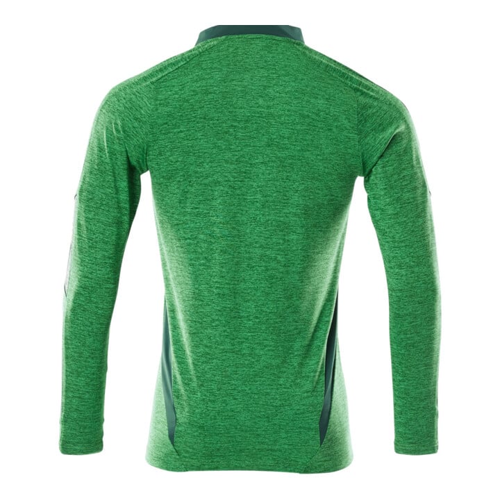 Mascot Polo-Shirt ONE Langarm grasgrün/grün mit COOLMAX® PRO Größe M