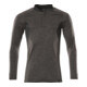 Mascot Polo-Shirt ONE Langarm XL dunkelanthrazit/schwarz mit COOLMAX® PRO