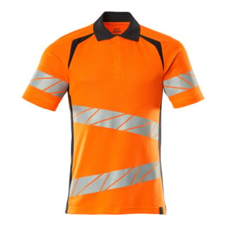 Mascot Polo-Shirt ONE moderne Passform Gr. 5XL hi-vis orange/schwarzblau