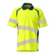 Mascot Polo-Shirt ONE moderne Passform Gr. S hi-vis gelb/dunkelpetroleum