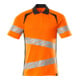 MASCOT Polo-Shirt ONE moderne Passform Größe L hi-vis orange/schwarzblau
