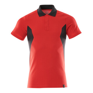 Mascot Polo-Shirt ONE moderne Passform Größe M verkehrsrot schwarz