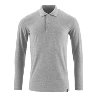 Mascot Polo-Shirt ProWash® Langarm 2XL grau-meliert